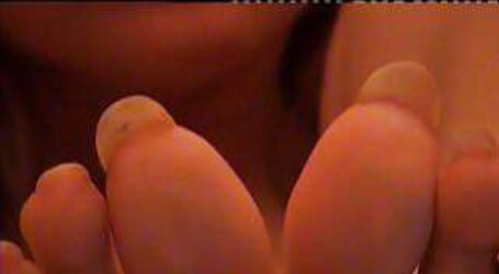 White ladies with lengthy ravages and lengthy toenails Part