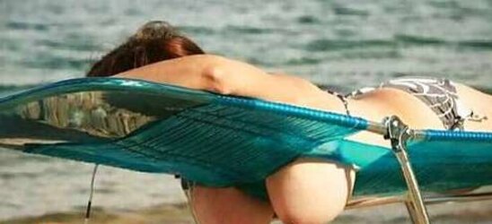 Mature at the beach
