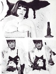 Vintage Bizzare Gigantic bra-stuffers Bondage & Discipline