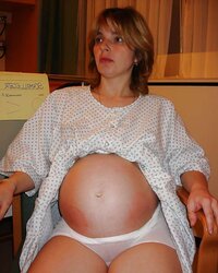 Magnificent pregnant gals