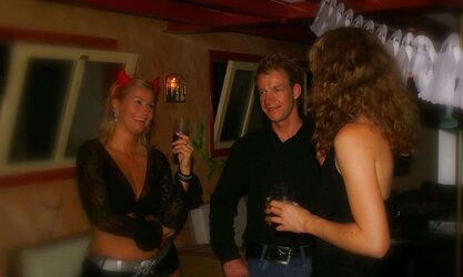 Scorching haloween soiree