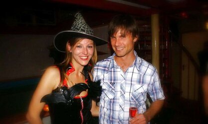 Scorching haloween soiree