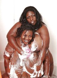 Simone Fox and a mate