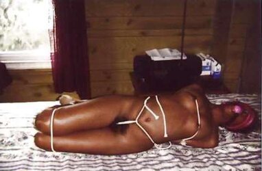 Black mega-slut used and tormented