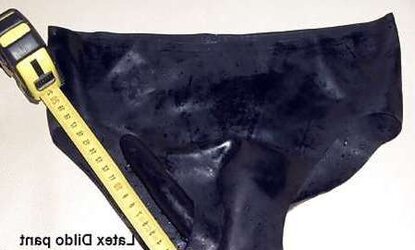 SPANDEX FAUX-COCK TROUSERS
