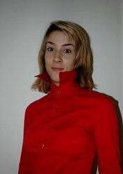 Totally buttoned half-top dog collar up my dearest fetish