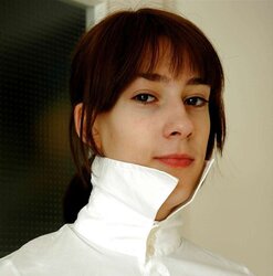 Totally buttoned half-top dog collar up my dearest fetish