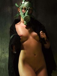 Gasmask fetish
