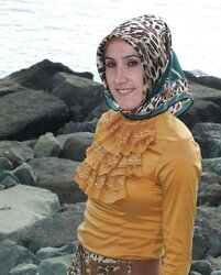 Turkish arab turbanli hijab asian karisik