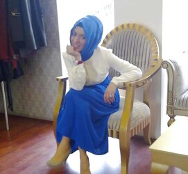 Turkish arab turbanli hijab asian karisik