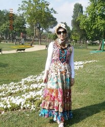 Turkish arab turbanli hijab asian karisik