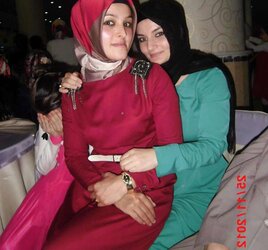 Turkish arab turbanli hijab asian karisik