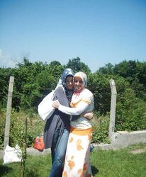 Turkish arab turbanli hijab asian karisik