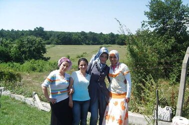 Turkish arab turbanli hijab asian karisik