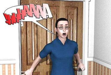 Cartoon mature granny