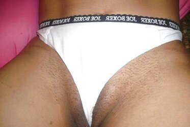Teenager in White Cotton Undies
