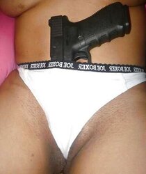 Teenager in White Cotton Undies