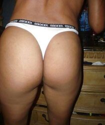 Teenager in White Cotton Undies
