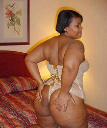 Granny mature thong