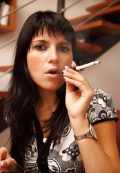 Smoking fetish with J