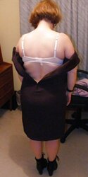Trampy secretary in torn pantyhose