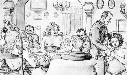 Classic SADISM & MASOCHISM Erotic Artwork