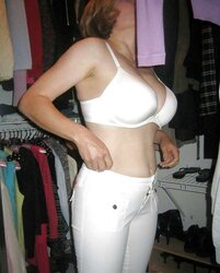 MarieRocks 50+ White Undies Panty Hooter-Sling