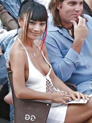 Celeb wardrobe malfunction vol II. upskirt down half-top