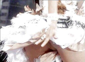 Celeb wardrobe malfunction vol II. upskirt down half-top