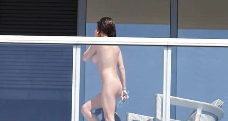 Neighbour naked voyeur