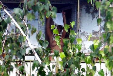 Neighbour naked voyeur