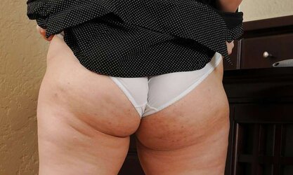 Granny mature g-string