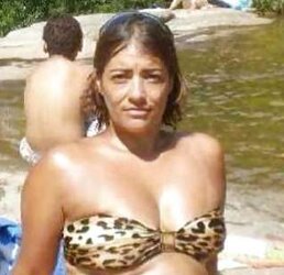 Bikini swimsuit hooter-sling plumper mature clad teenager ample orbs