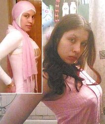 Withwithout hijab jilbab niqab hijab arab turban paki