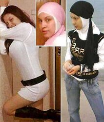 Withwithout hijab jilbab niqab hijab arab turban paki