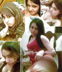 Withwithout hijab jilbab niqab hijab arab turban paki