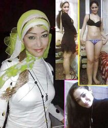 Withwithout hijab jilbab niqab hijab arab turban paki