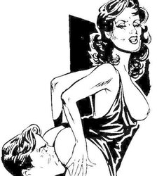 Een paar female dom cartoons