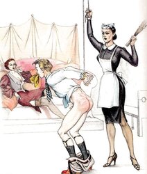 Een paar female dom cartoons