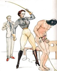Een paar female dom cartoons