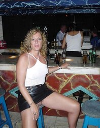 Upskirt undies no undies p