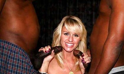 WHITE cheating BREEZY with a BIG BLACK COCK