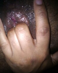 Finger-Tickling my moist bootyhole