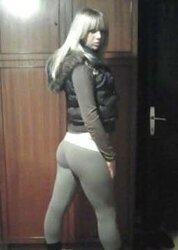 Taut trousers bum leggings super-sexy funbags so warm