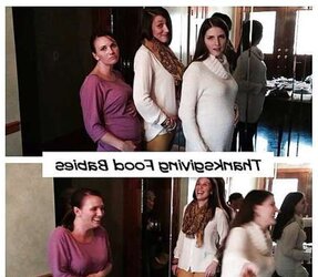 Ginormous food babies and weight build up
