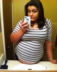 Ginormous food babies and weight build up