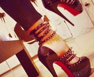 My High High-Heeled Slippers