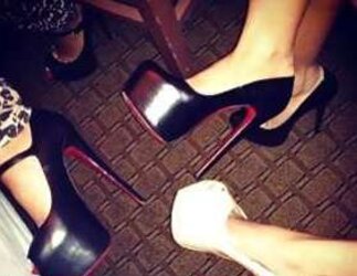 My High High-Heeled Slippers