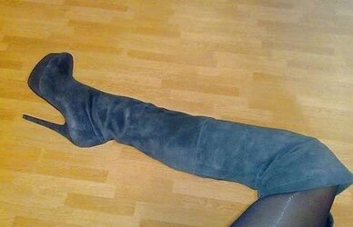 My High High-Heeled Slippers