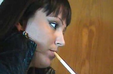 German smoking fetish Goddess - Sandra
